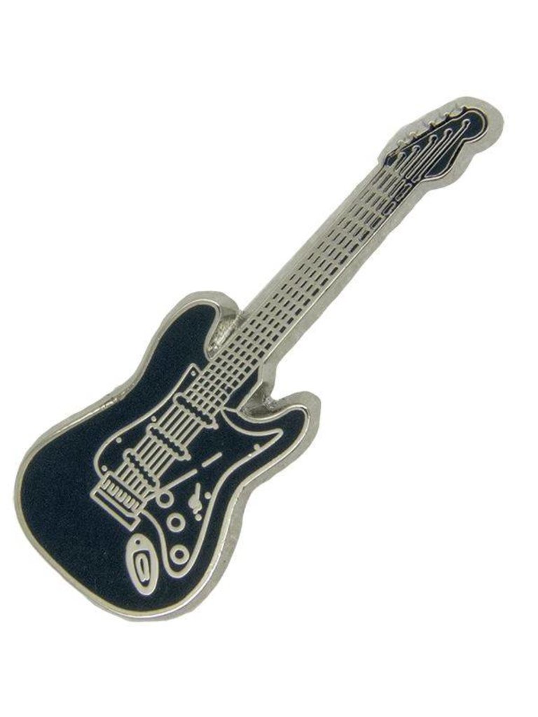 Godert.me Guitar pin dark blue silver