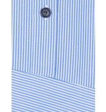 Rika Demian dress light blue striped