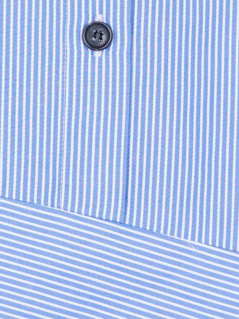 Rika Demian jurk lichtblauw gestreept