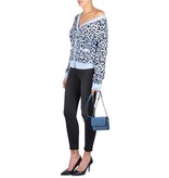 Rika Zack vest leopard lichtblauw