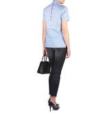Rika June top striped white-blue