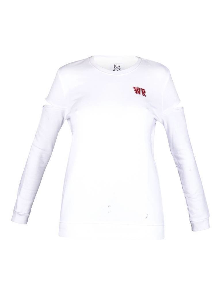 Zoe Karssen Wild riders sweater white