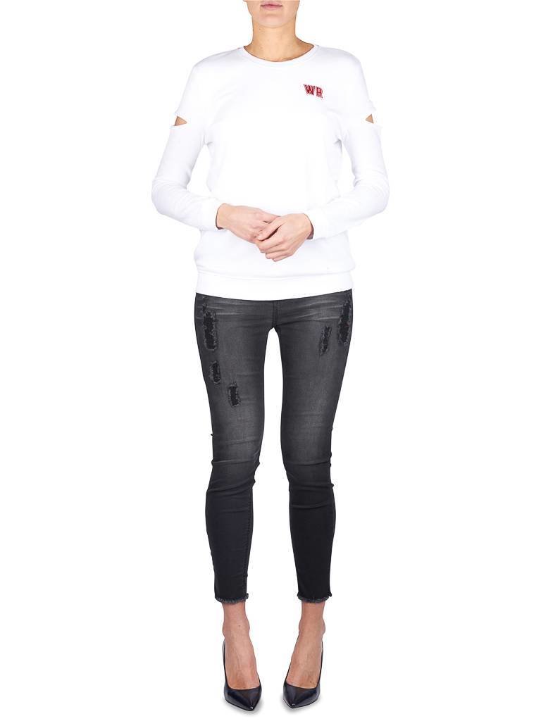 Zoe Karssen Wild riders sweater white