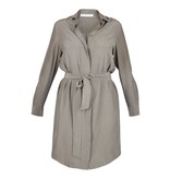 Astrid Elisee Shirt jurk grijs-groen