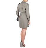 Astrid Elisee Shirt jurk grijs-groen