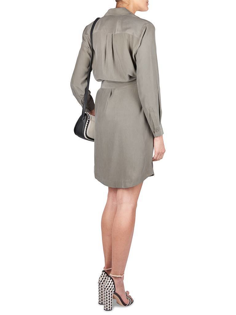 Astrid Elisee Shirt dress grey-green
