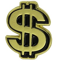 Godert.me Dollar Pin gold