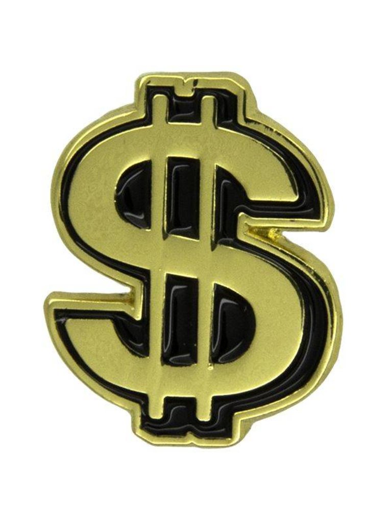 Godert.me Dollar gold pin