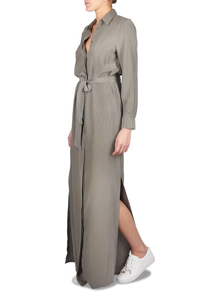 Astrid Elisee Maxi jurk grijs-groen