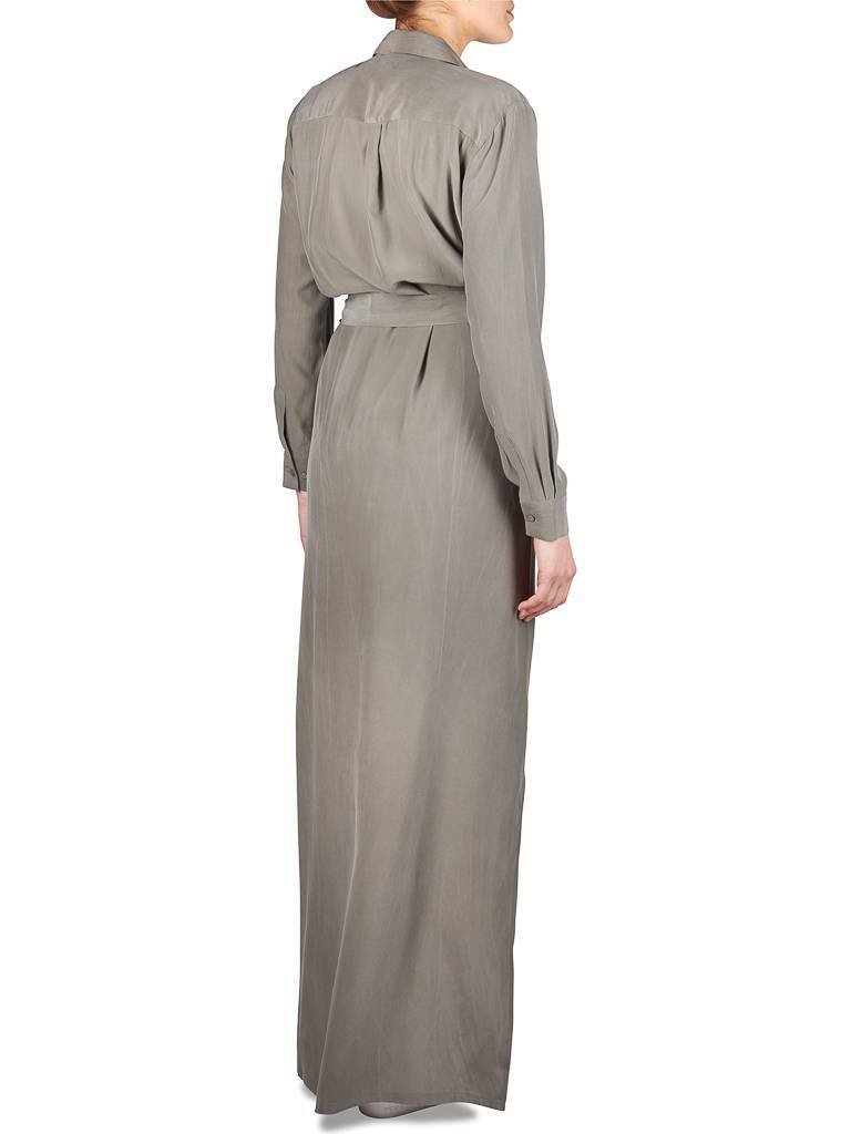 Astrid Elisee Maxi jurk grijs-groen