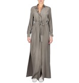 Astrid Elisee Maxi jurk grijs-groen