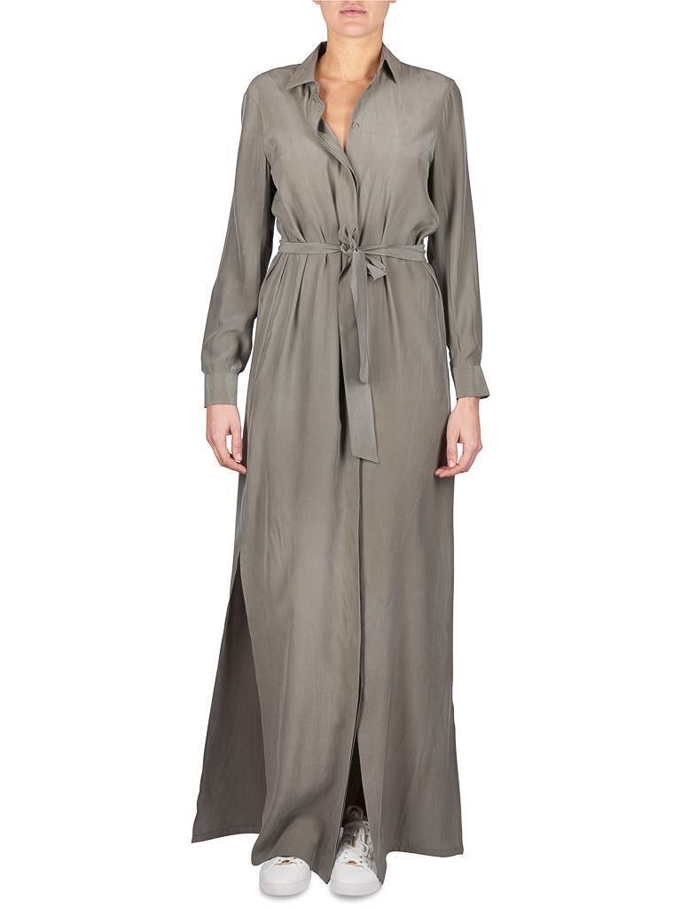 Astrid Elisee Maxi jurk grijs-groen
