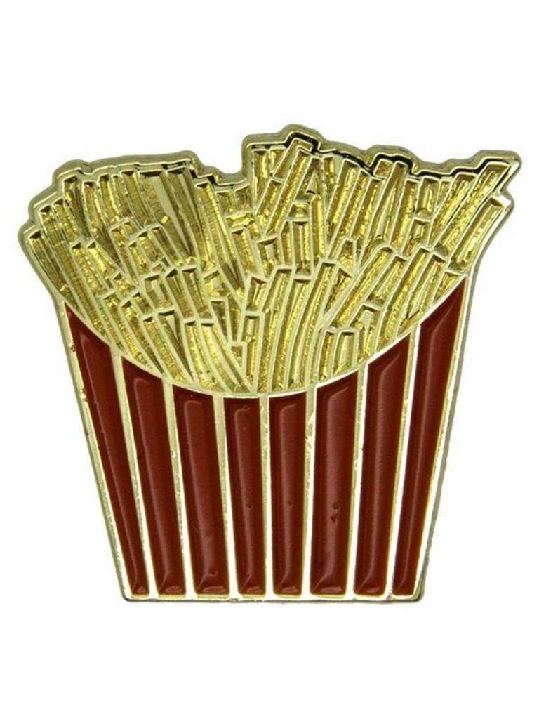 Godert.me French fries pin red gold