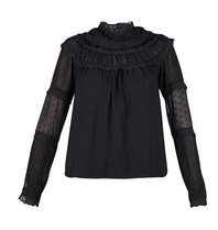 Notes Du Nord Abigail Bluse schwarz