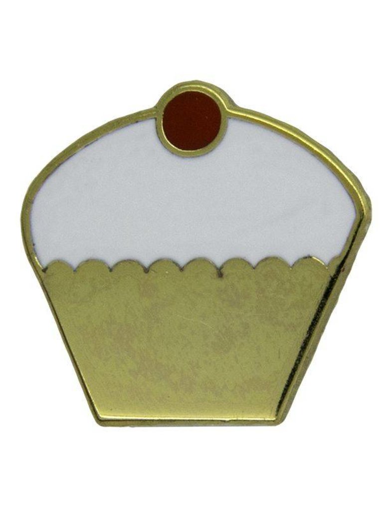 Godert.me Cupcake pin goud