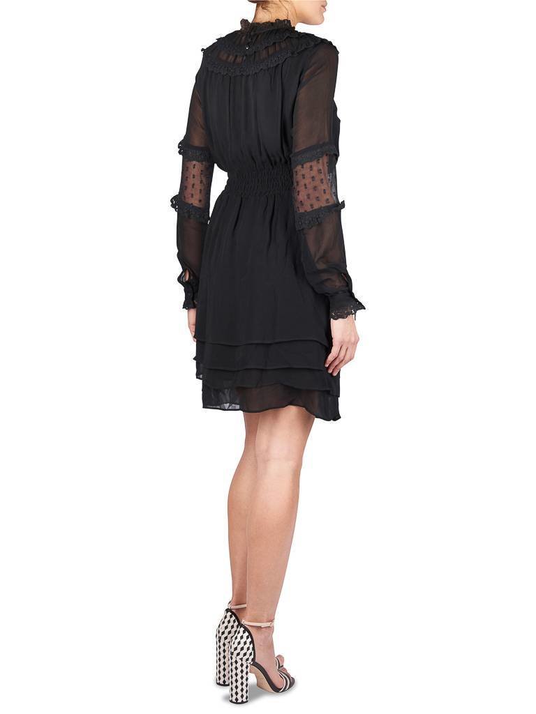 Notes Du Nord Abigail jurk zwart