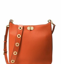 Michael Kors Sullivan large schoudertas oranje