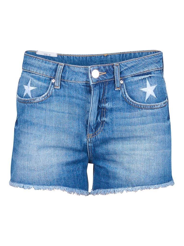 Zoe Karssen Shooting stars shorts denim blue