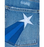 Zoe Karssen Shooting stars shorts denim blauw