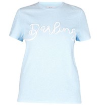 Zoe Karssen Darling t-shirt lichtblauw