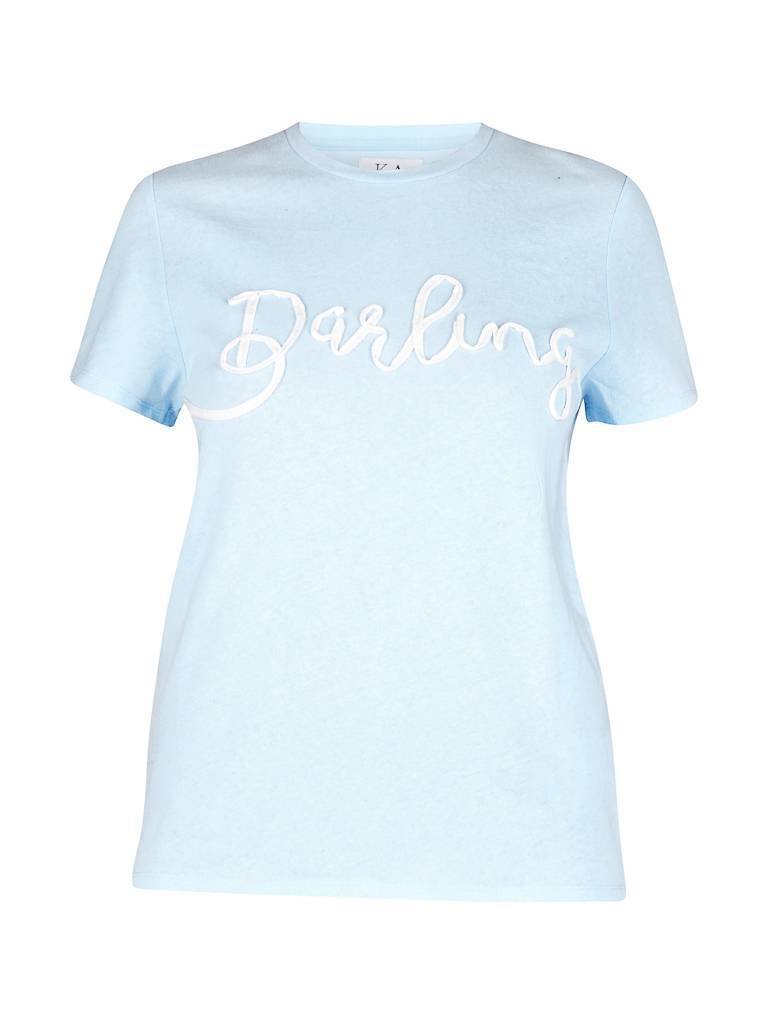 Zoe Karssen Darling t-shirt lichtblauw