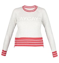 Zoe Karssen Vaycay sweater grijs