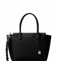 Michael Kors Mercer large handtas zwart