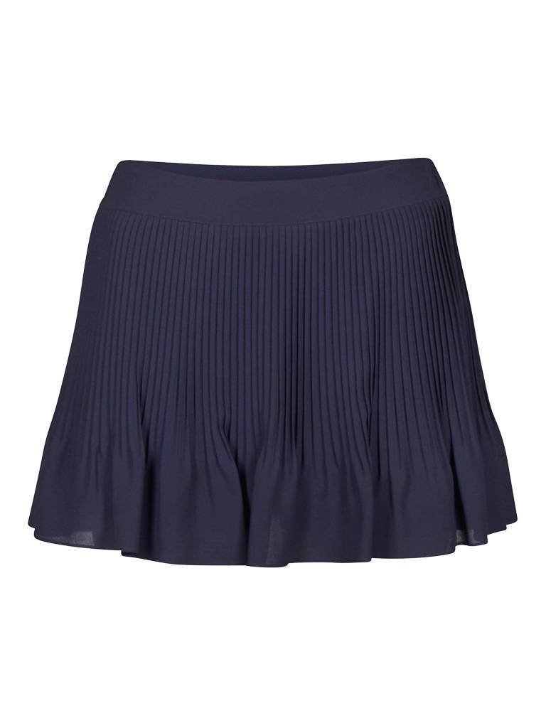 Carven Plissé broekrok donkerblauw