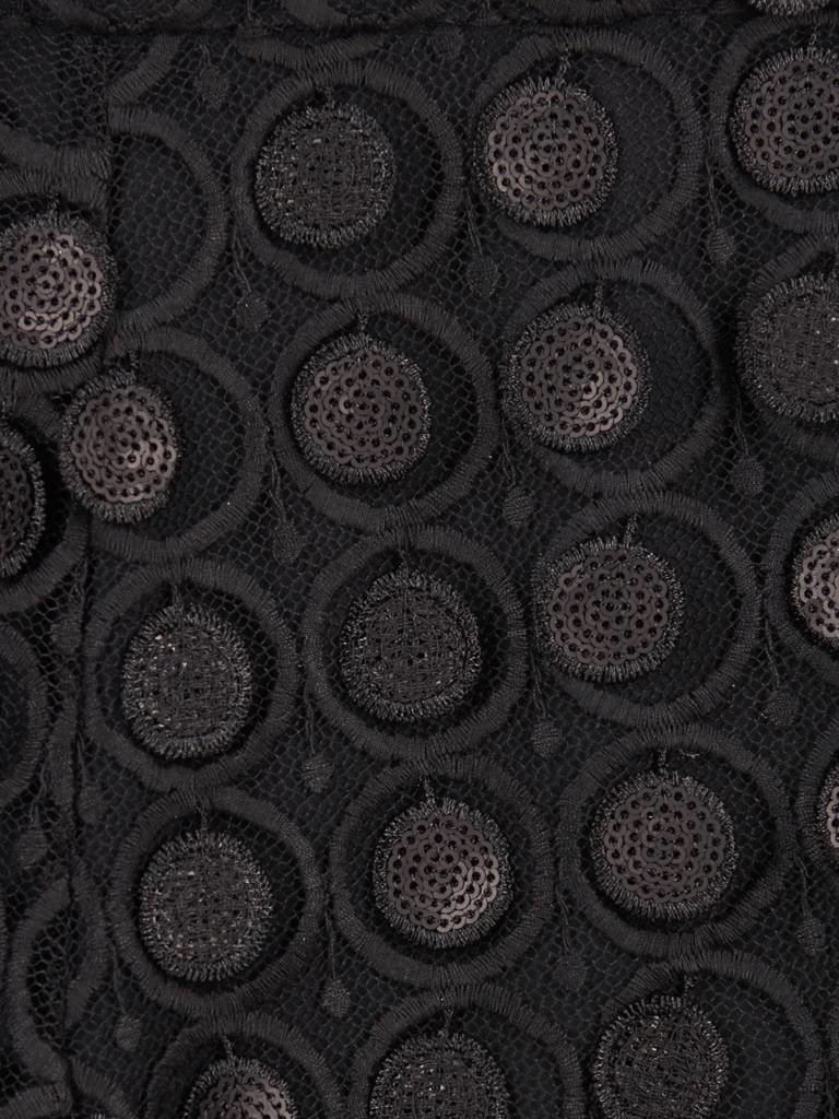 Carven Rock mit Runde Pailletten schwarz