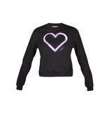 Carven Sweater met hart zwart