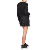 Carven Sweatshirt mit Herz zwart