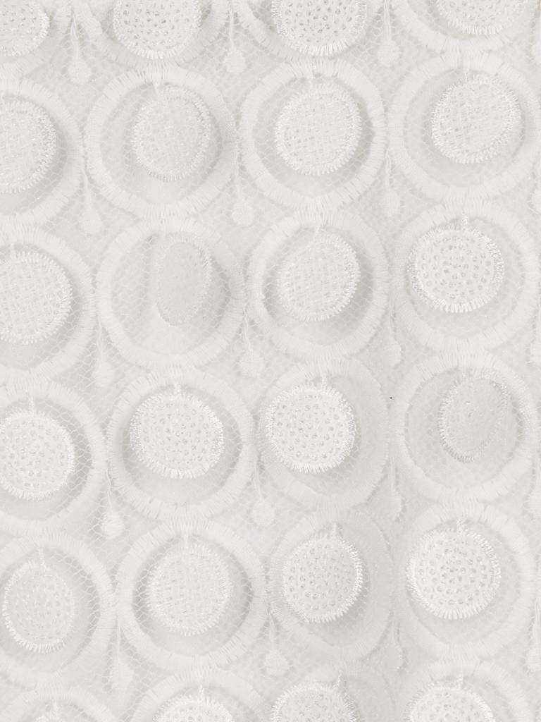 Carven Rock mit Runde Pailletten weiß