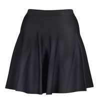 Carven Fine knit skirt black