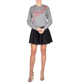 Carven Feinstrick Rock schwarz