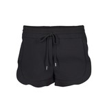 Carven Short mit Volant schwarz