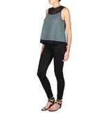 M Missoni Halter top black-green