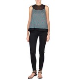 M Missoni Halter top black-green