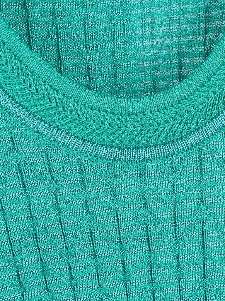 M Missoni Mouwloze glitter top groen