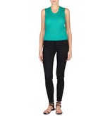 M Missoni Mouwloze glitter top groen
