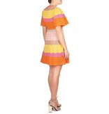 M Missoni Gestreepte jurk oranje