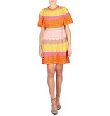 M Missoni Gestreepte jurk oranje