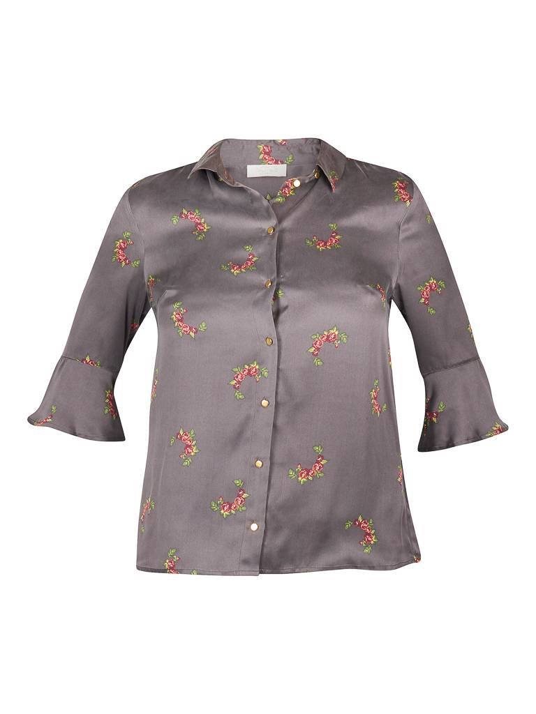 Notes Du Nord Alair blouse grijs