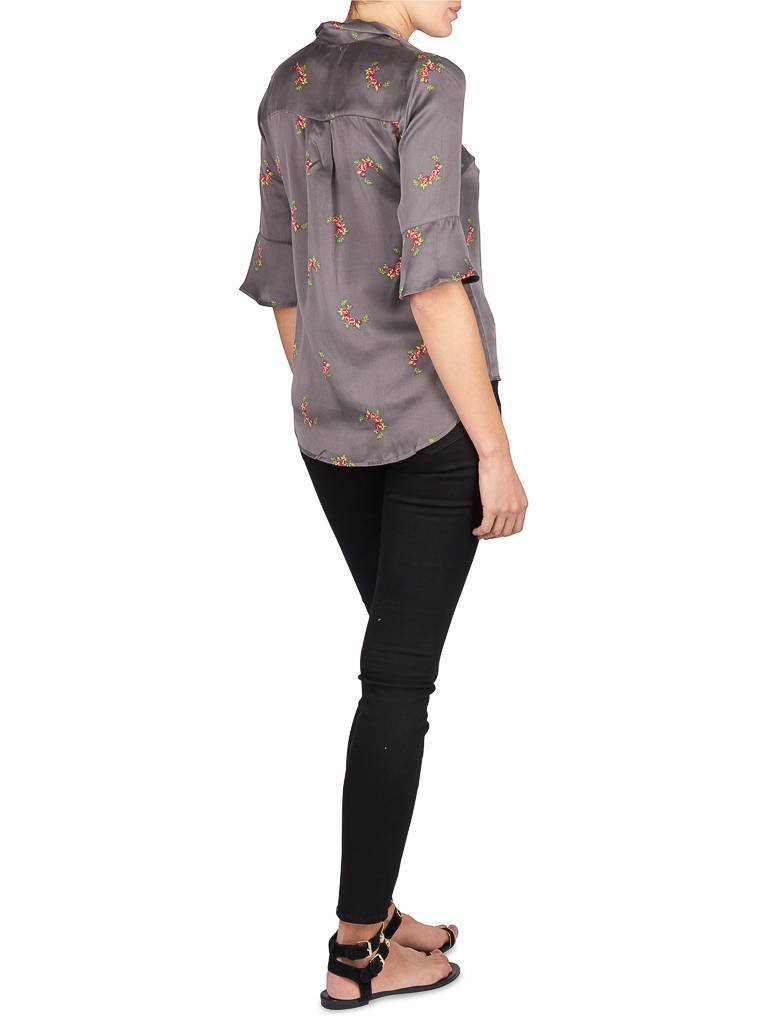 Notes Du Nord Alair blouse grey