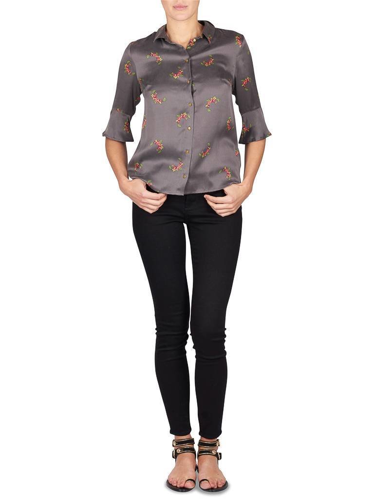 Notes Du Nord Alair blouse grijs