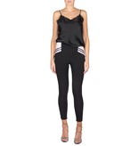 Elisabetta Franchi High waist pantalon zwart