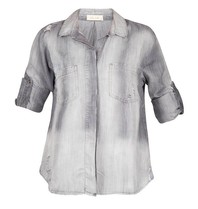 Bella Dahl Blouse chateau wash grey