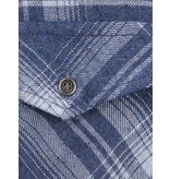 Bella Dahl Geruite jurk beacon blue