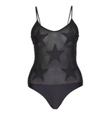 Zoe Karssen Star Patches swimsuit black