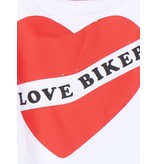 Zoe Karssen I love bikers badpak wit
