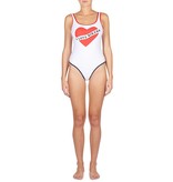 Zoe Karssen I love bikers swimsuit white